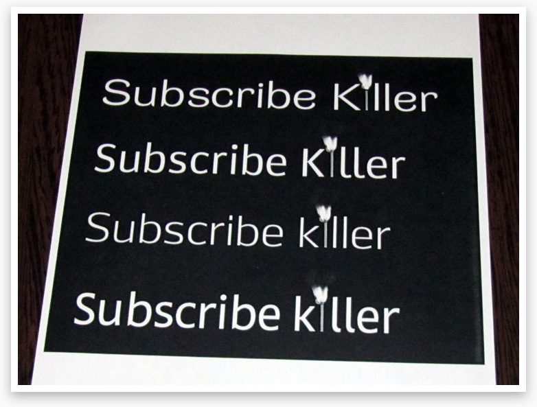 Subscribe killer